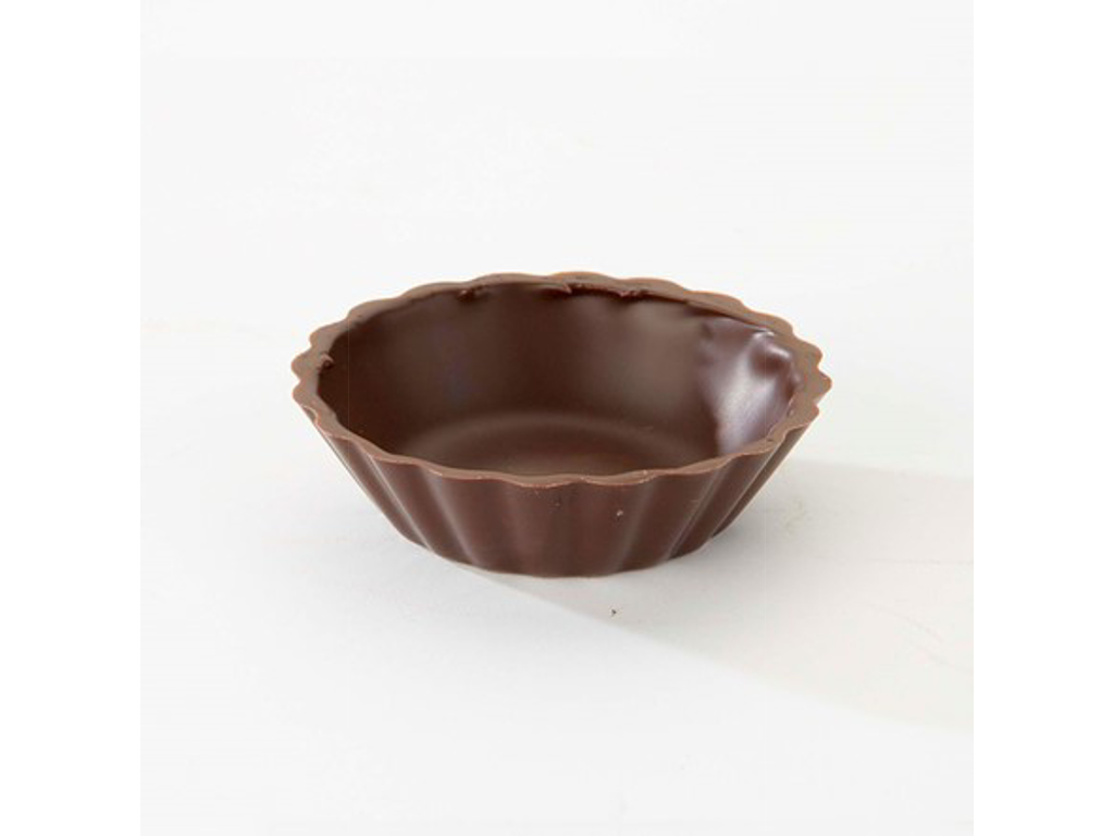 Miniskåle mørk chokolade 210 stk