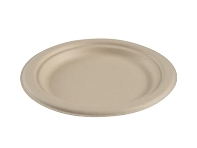 RESTSALG Paptallerken LP 18 natur 50 stk