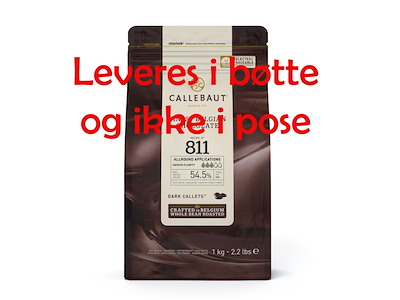 Callebaut Mørk chokolade 54,5%  811  1 kg