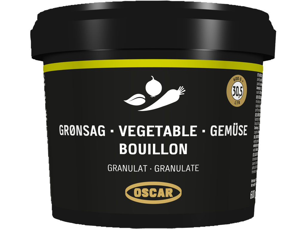 OSCAR grønsagsbouillon granulat 600 gr