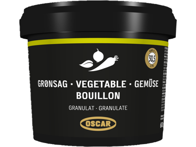 OSCAR grønsagsbouillon granulat 600 gr