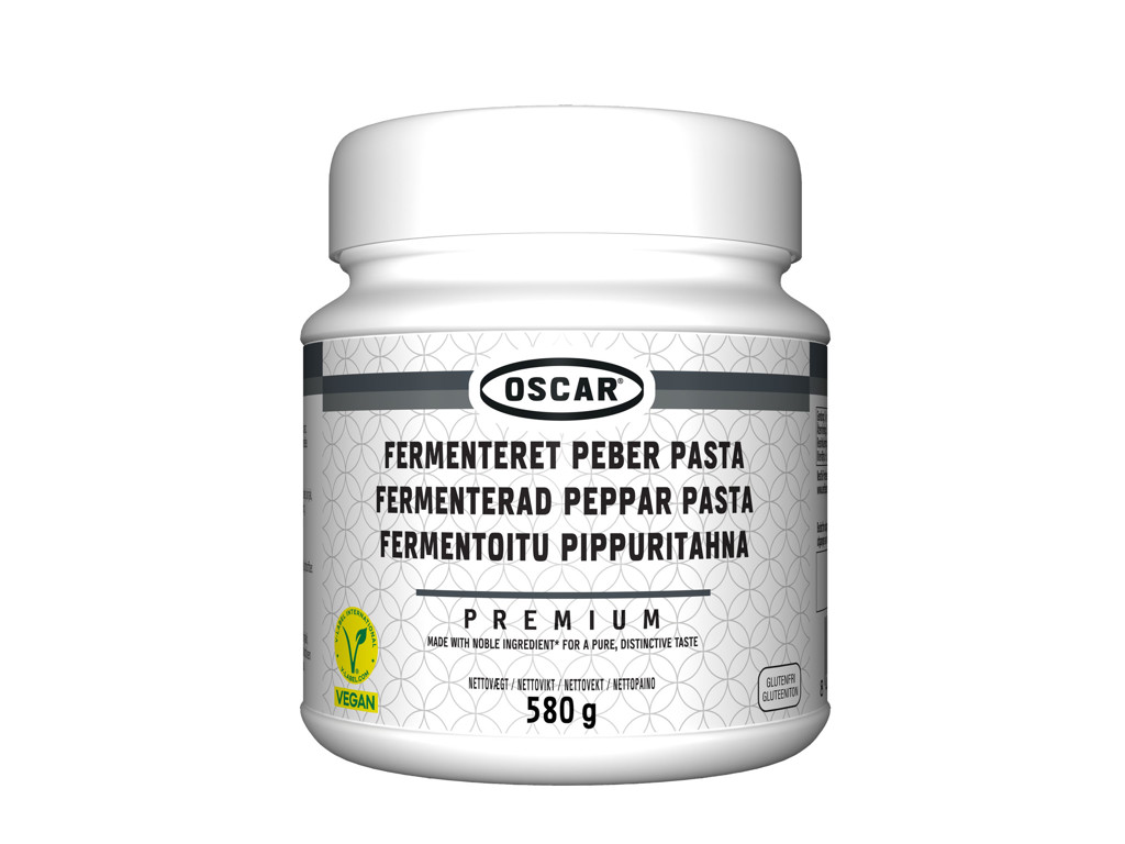 OSCAR Premium Fermenteret Peber Pasta 580 gram