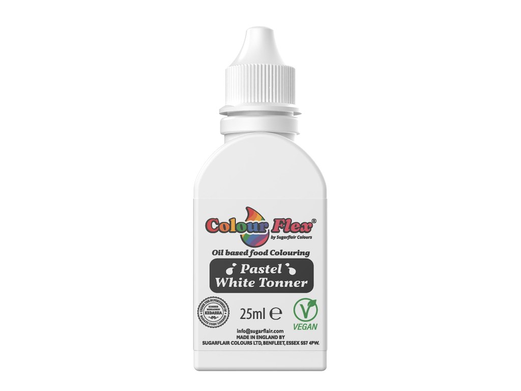 Oliefarve hvid 25 ml