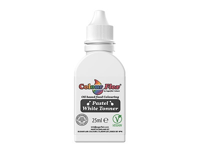 Oliefarve hvid 25 ml