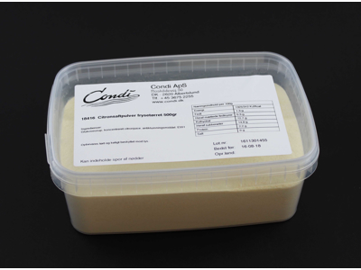 Citronsaft pulver 500 gr