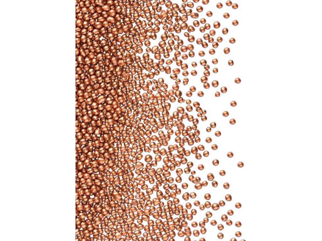 Sukkerperler kobber små 200 g