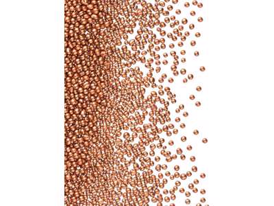 Sukkerperler kobber små 200 g