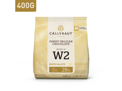 Callebaut Hvid Chokolade W2 400 g