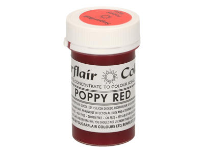 Farvepasta Poppy Red 25 g