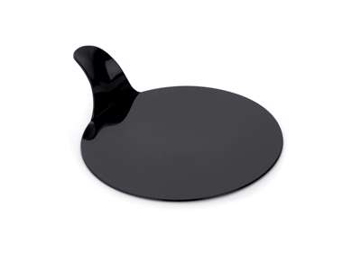 Kageplatte Sort Ø8 cm