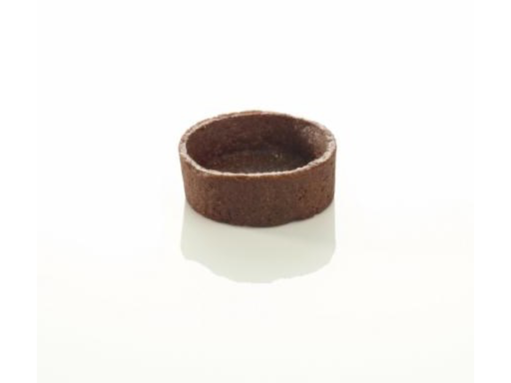 Pidy mørdejsskal smør choko Ø4 cm 96 stk