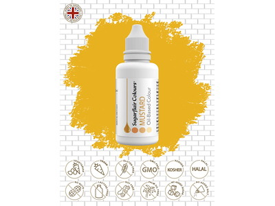 Oliefarve Mustard 30 ml