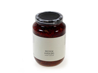 Ristede hvidløg i chili sesamolie 455 g