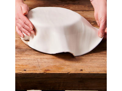 Udrullet fondant hvid 450 g