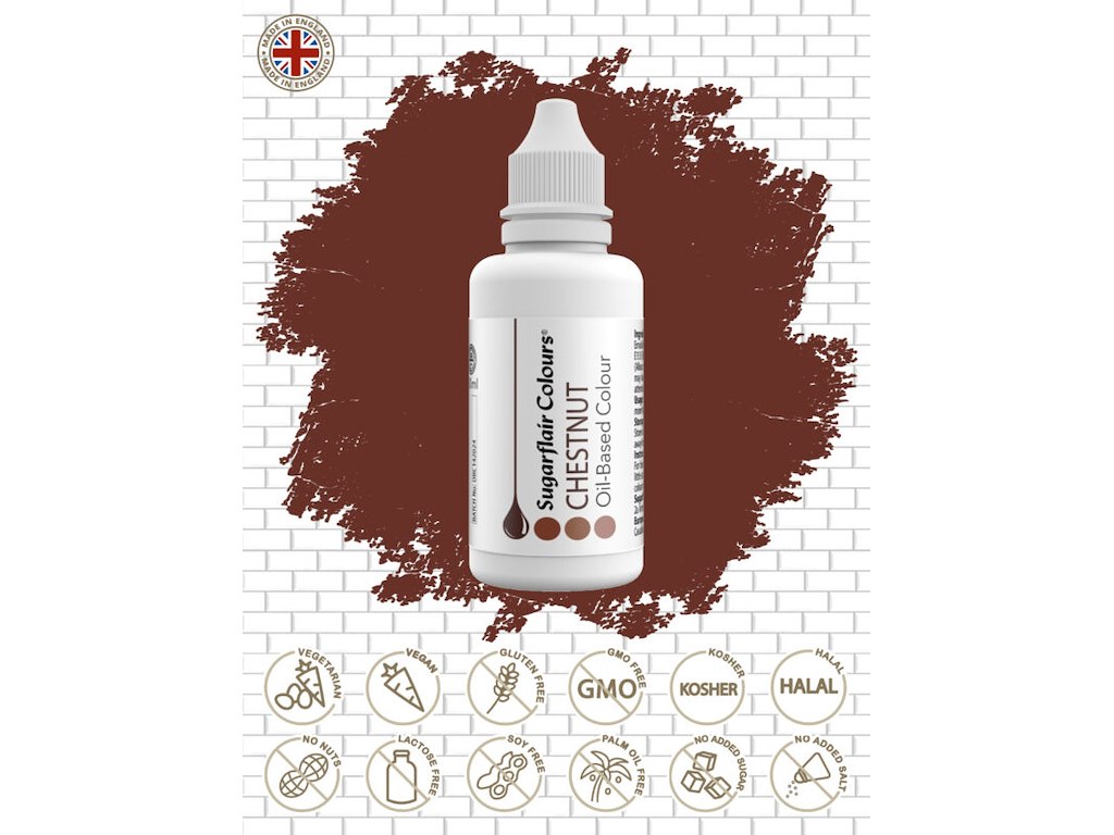 Oliefarve Chestnut 30 ml
