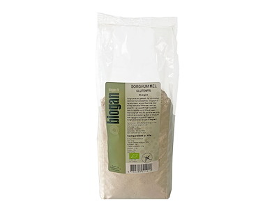 Sorghum mel fuldkorn glutenfri Øko 1 kg