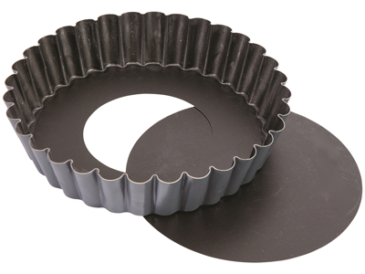 Tærteform 12cm m/løs bund behandlet