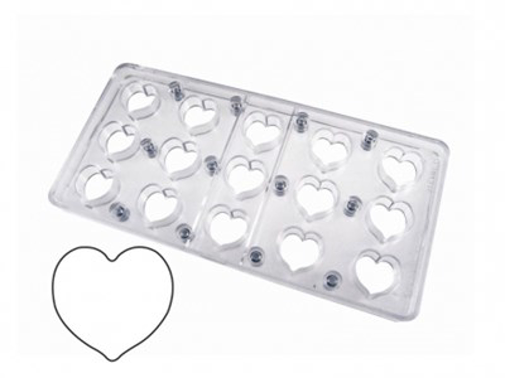 Chokolade magnetform hjerte