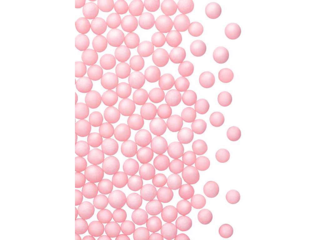 Sukkerperler pink 150 g