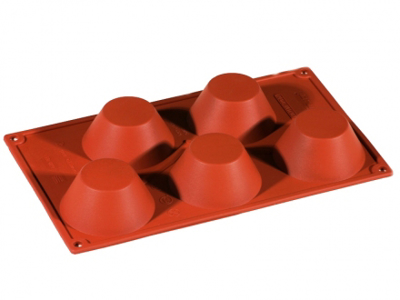 Silikoneform stor muffin