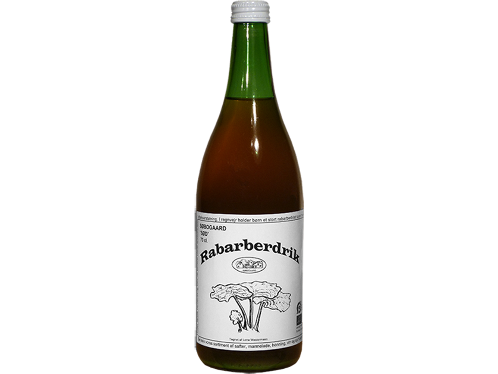 Rabarberdrik Øko 0,73 lt