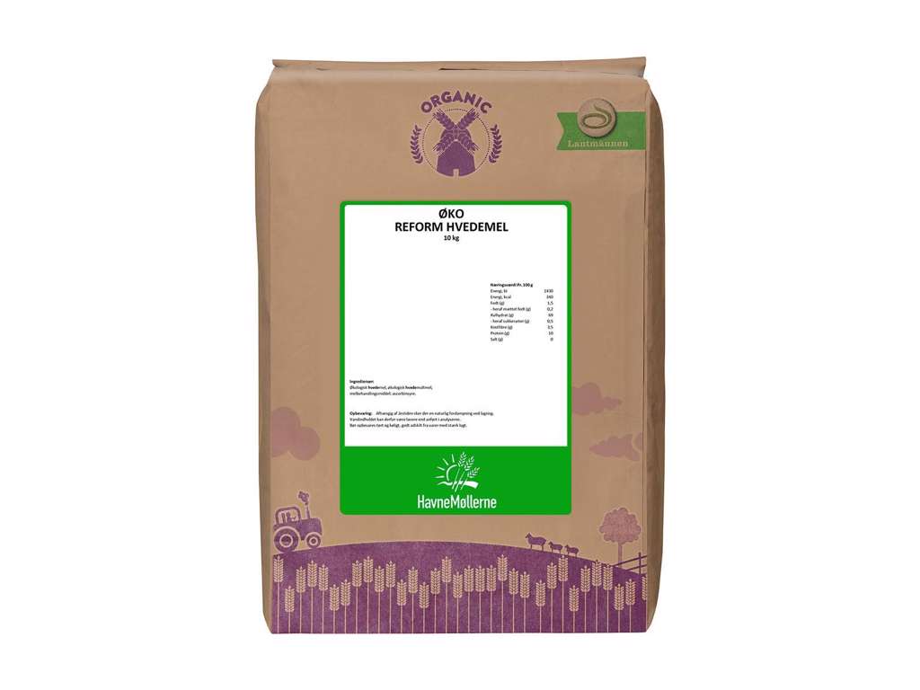 Hvedemel Øko 10 kg