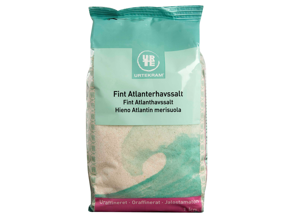 Atlanterhavssalt fint 1 kg
