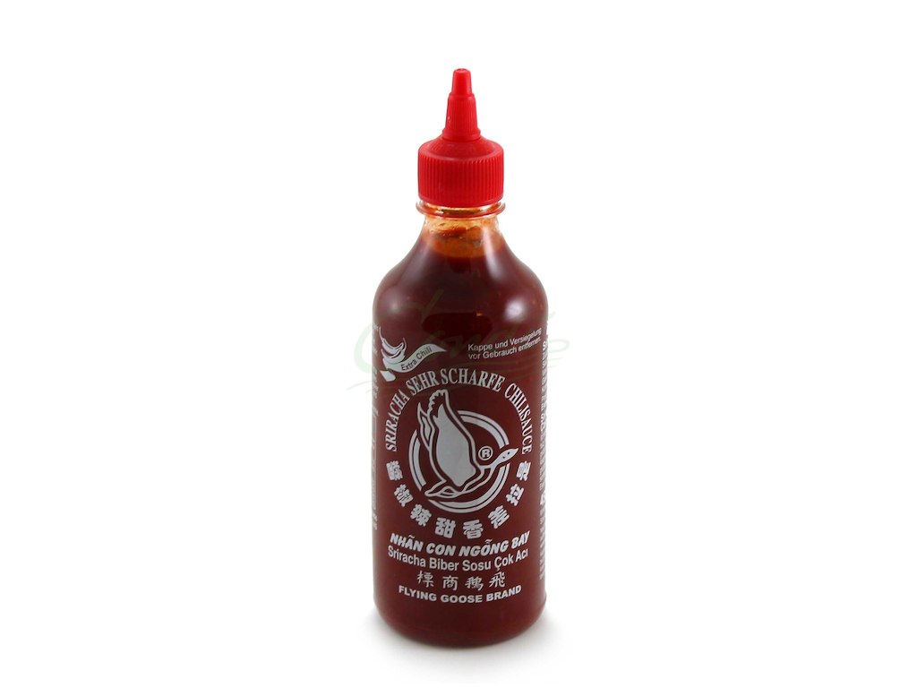 Sriracha Chilisauce stærk 455ml MADSPILD
