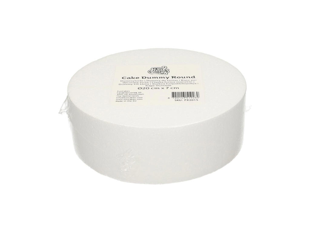 Kage Dummy rund Ø20x7 cm