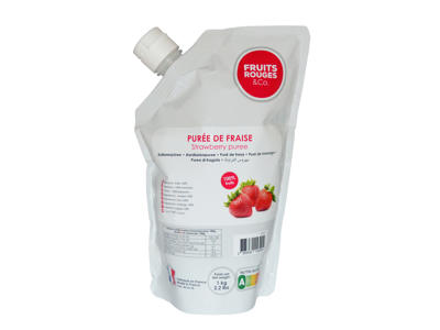 Frugtpure Flydende Jordbær 1kg