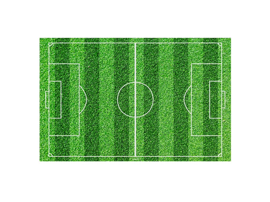 Vaffelprint Fodbold 20×30 cm