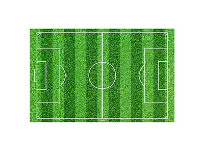 Vaffelprint Fodbold 20x30 cm