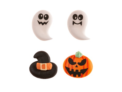 Sukkerpynt Halloween figurer 15 stk 20 g