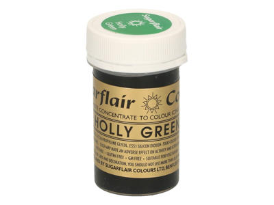 Farvepasta Hollygreen/Mørkegrøn 25 g