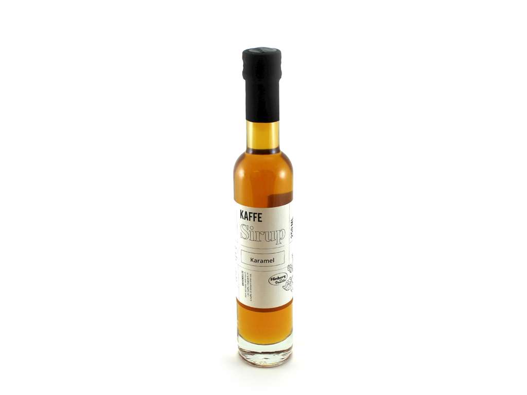 Kaffesirup Karamel fra Hinberg and Vanilla 250 ml