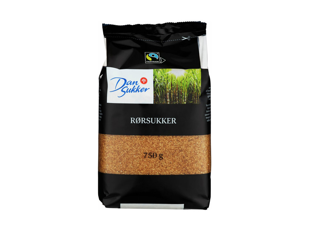 Rørsukker stødt fairtrade 750 g