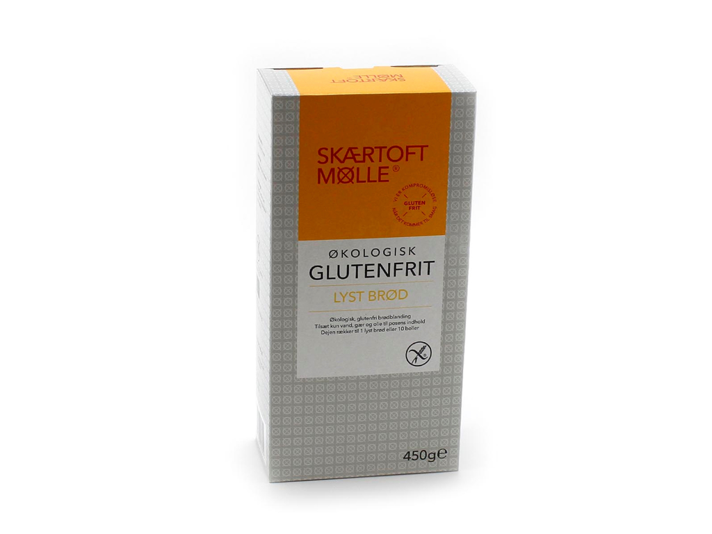 Glutenfri lys brødblanding Øko 450g