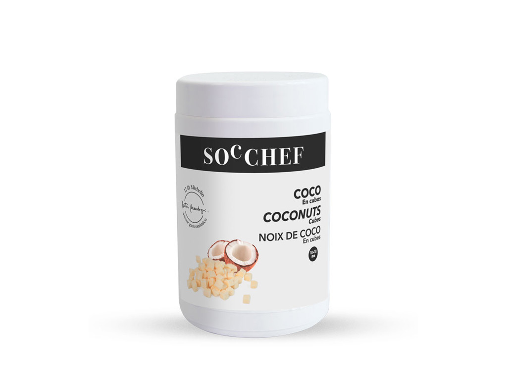 Kokostern 500 g SOC CHEF 10x10mm