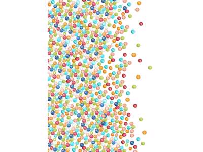 Sukkerperler blandet små 200 g