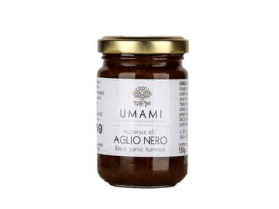 Umami sort hvidløg hummus 130 g