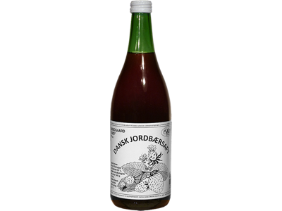Jordbærsaft Øko 0,73 lt