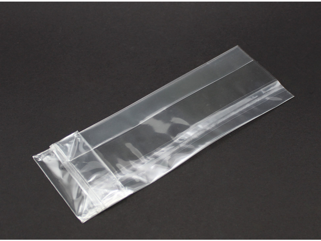Cellofanpose med klodsbund 100/60x280 mm 100stk