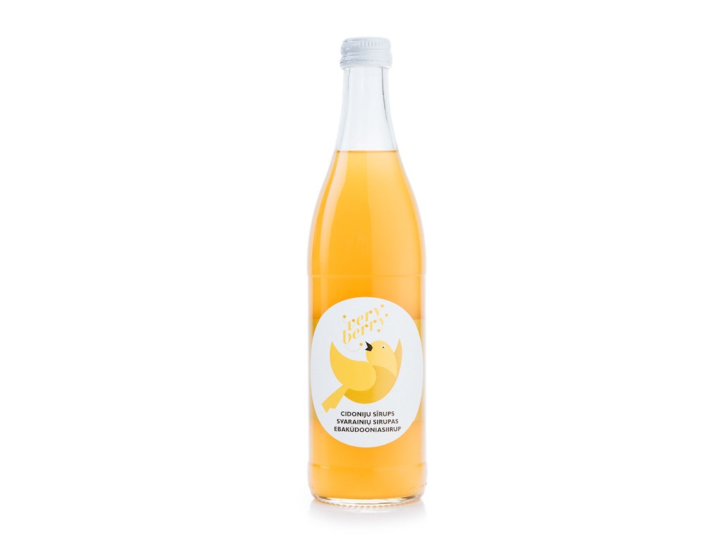 Kvæde sirup 0,5 L