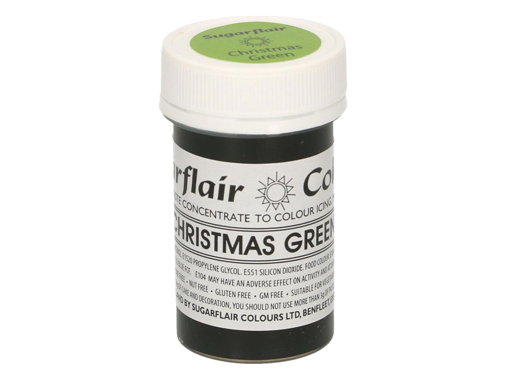 Farvepasta X-mas Green/Grangrøn 25 g