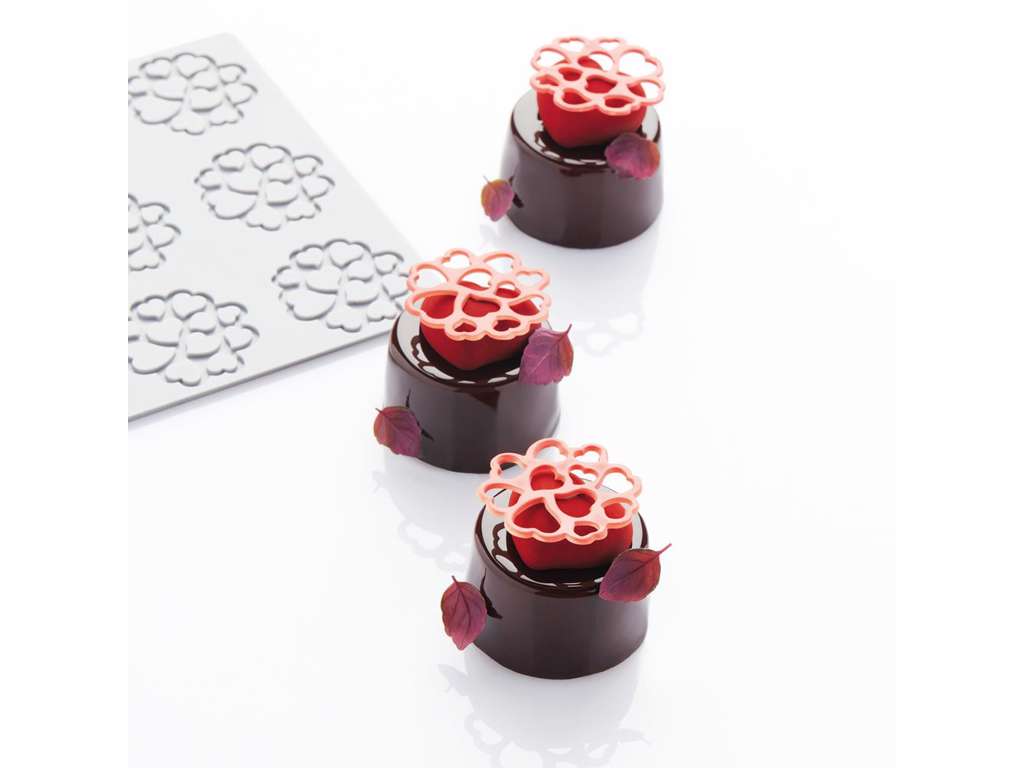 Silikoneform Pavodecor Hearts 2 PR008