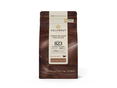 Callebaut Lys chokolade 33,6%  823 1 kg