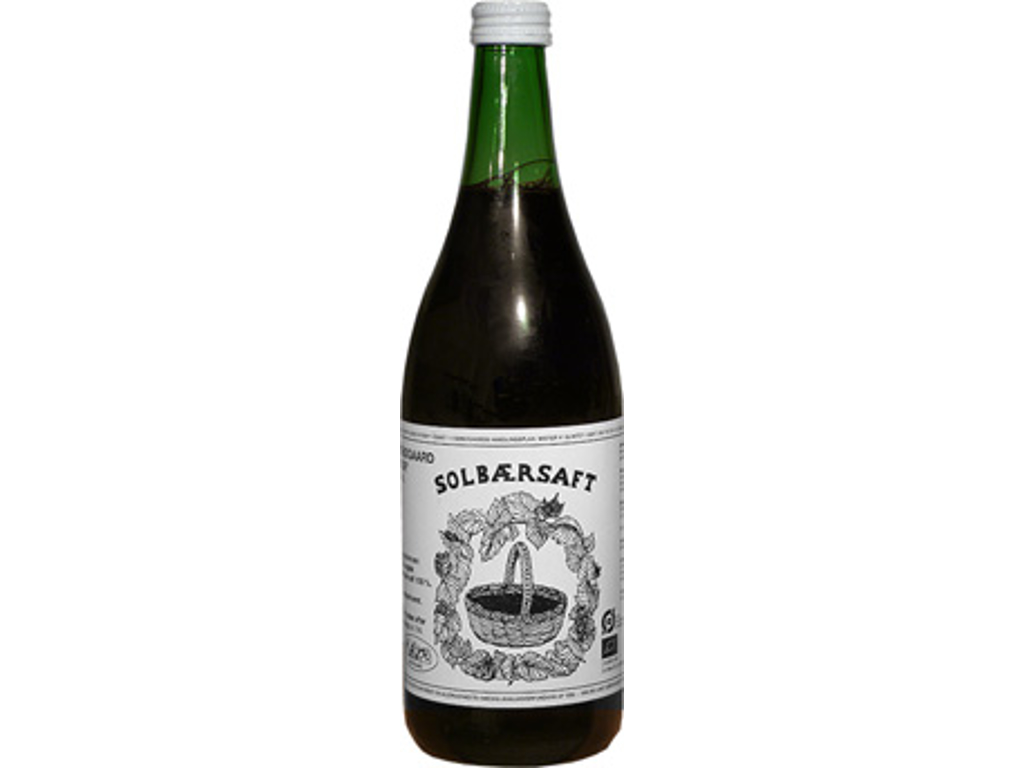 Solbærsaft Øko 0,73 lt