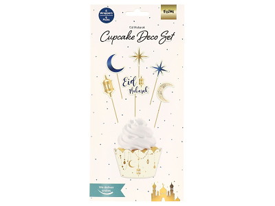 Pynt Muffin Ramadan - Eid Mubarak