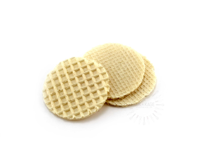 Vaffelbunde 45mm, 50 stk MADSPILD