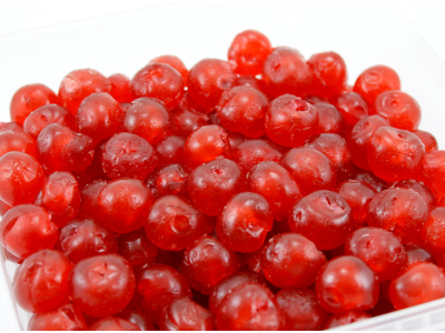 Pynte kirsebær røde 125 gr
